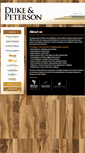 Mobile Screenshot of dukeandpeterson.com